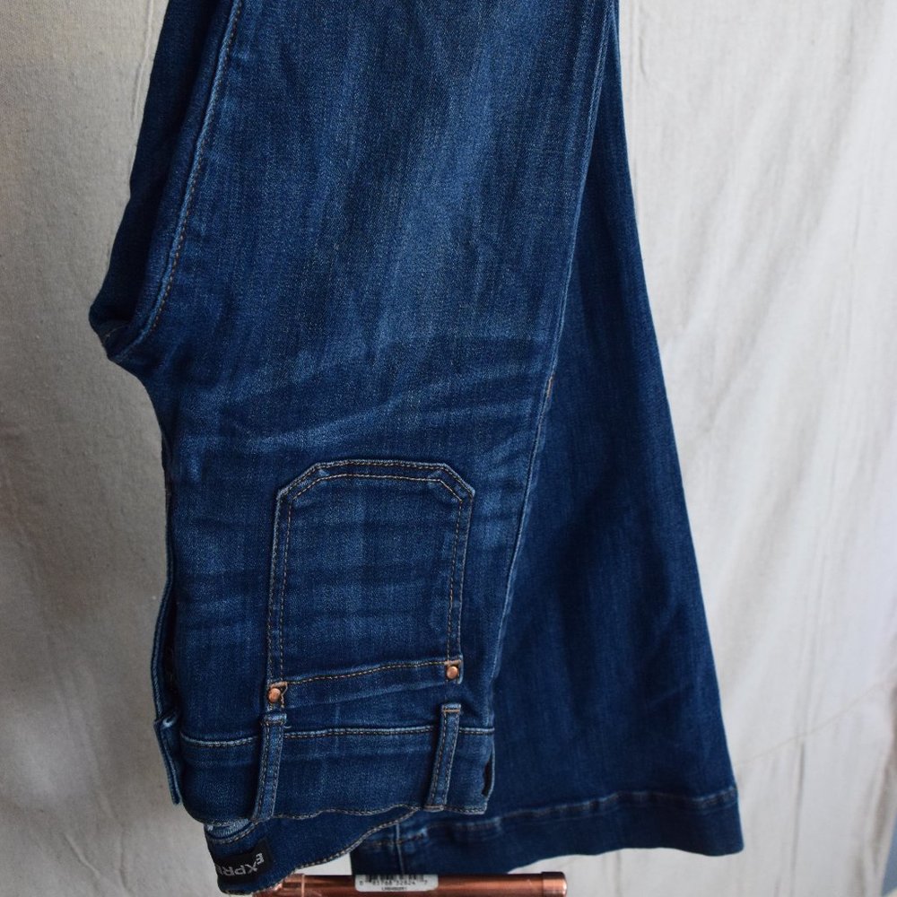 Retro Flare Dark Wash Jeans